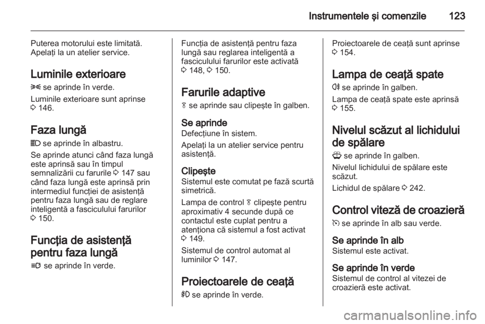 OPEL ASTRA J 2013.5  Manual de utilizare (in Romanian) 