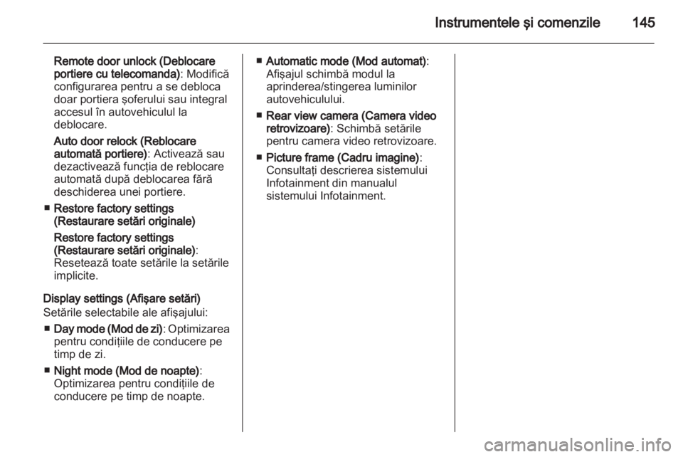 OPEL ASTRA J 2013.5  Manual de utilizare (in Romanian) 
