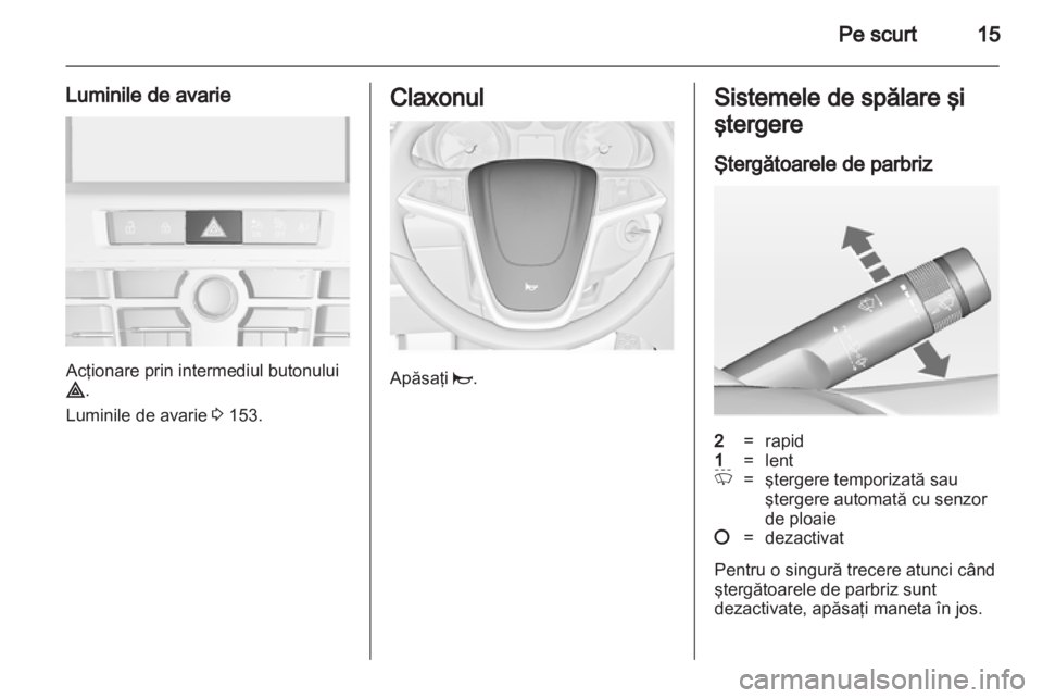 OPEL ASTRA J 2013.5  Manual de utilizare (in Romanian) 