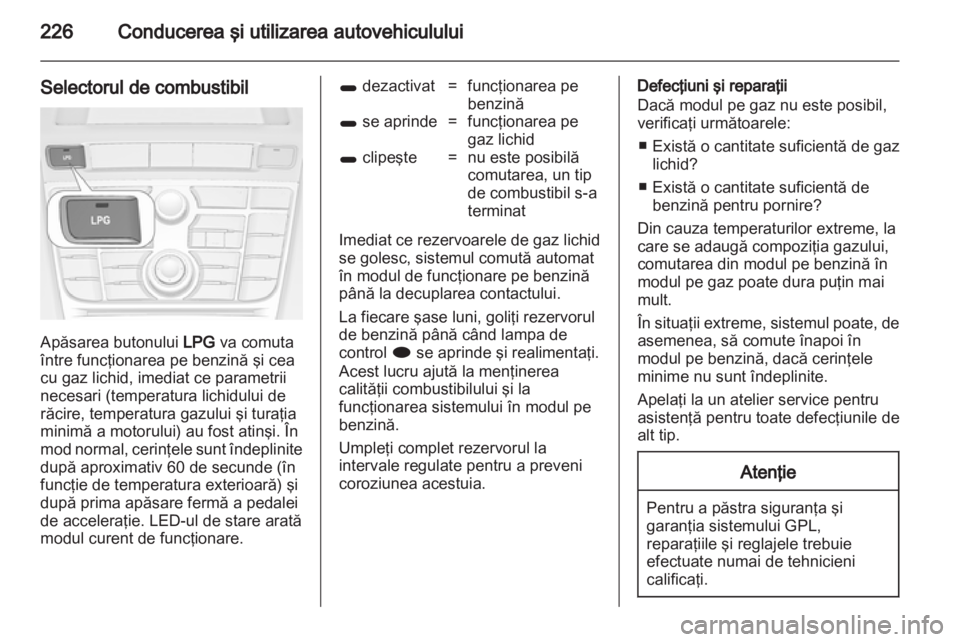 OPEL ASTRA J 2013.5  Manual de utilizare (in Romanian) 