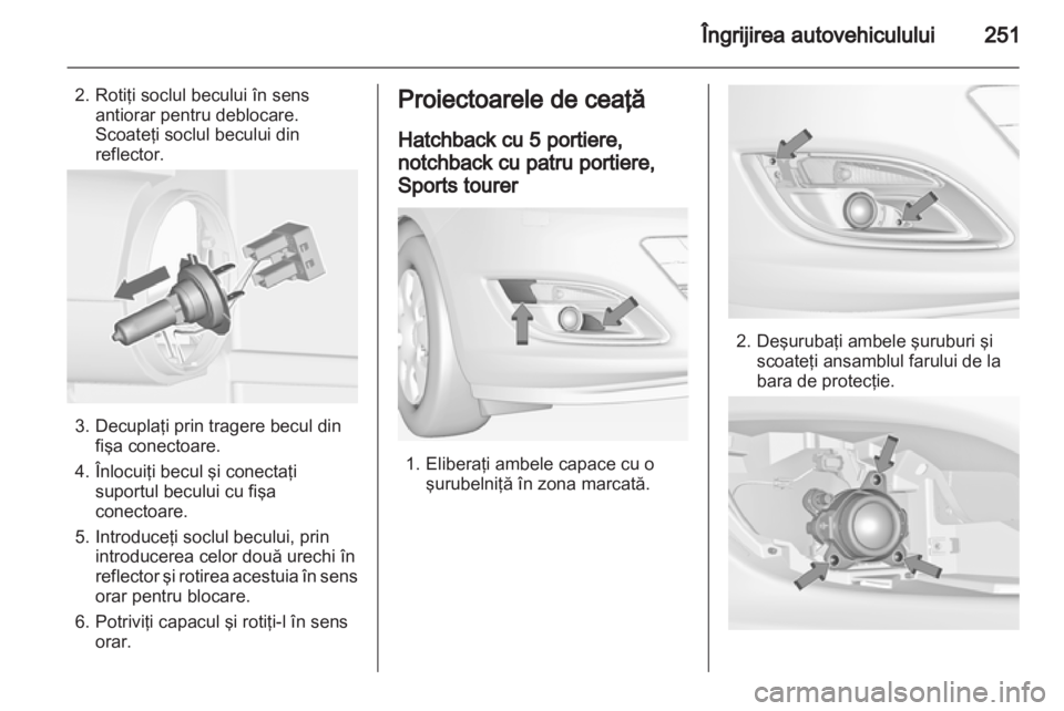 OPEL ASTRA J 2013.5  Manual de utilizare (in Romanian) 