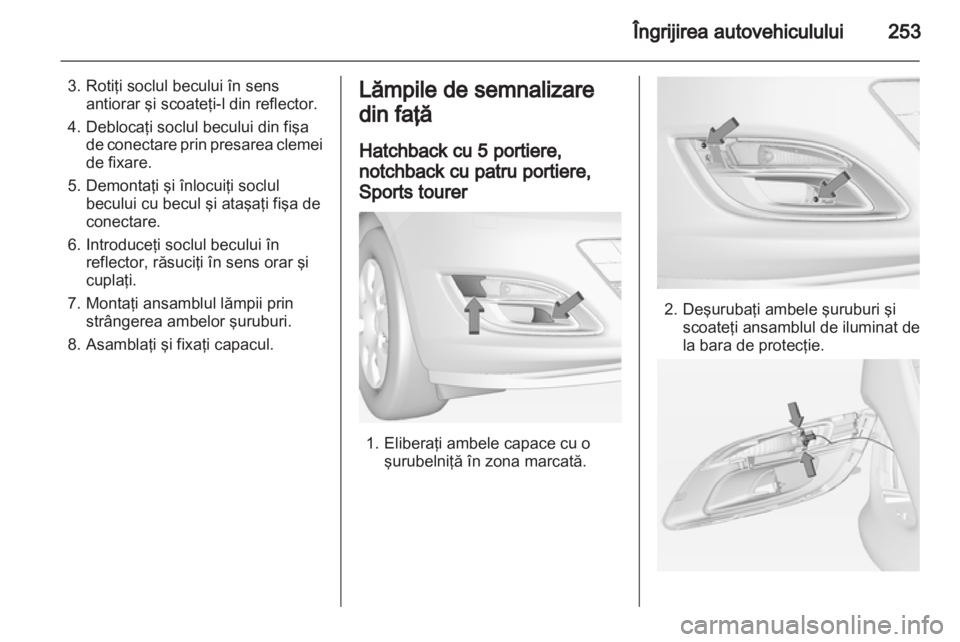 OPEL ASTRA J 2013.5  Manual de utilizare (in Romanian) 