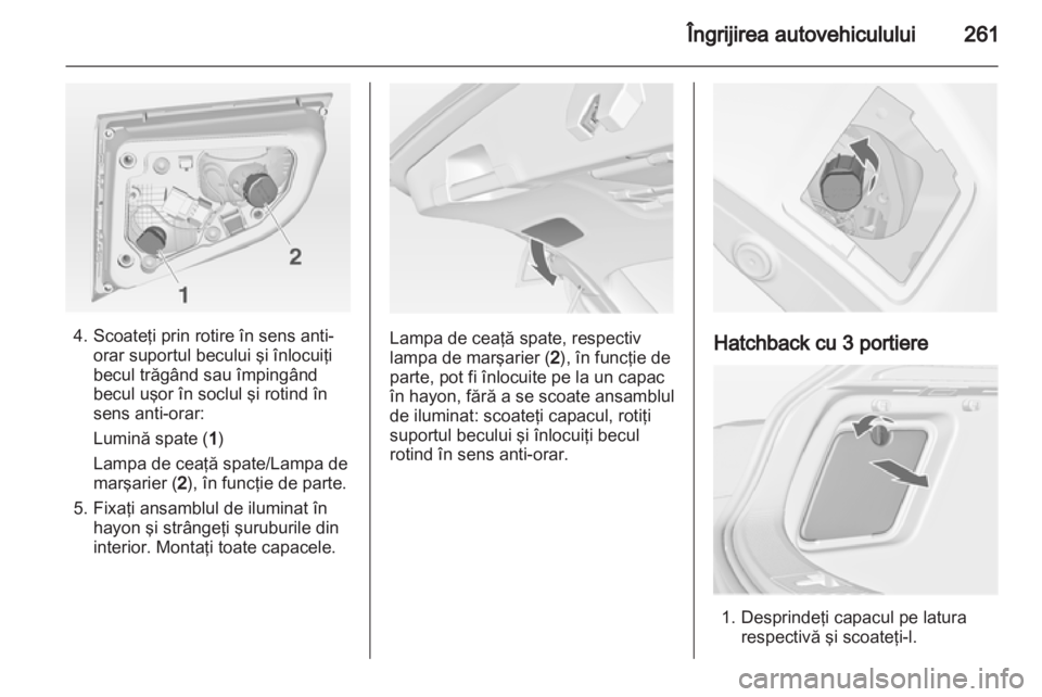 OPEL ASTRA J 2013.5  Manual de utilizare (in Romanian) 