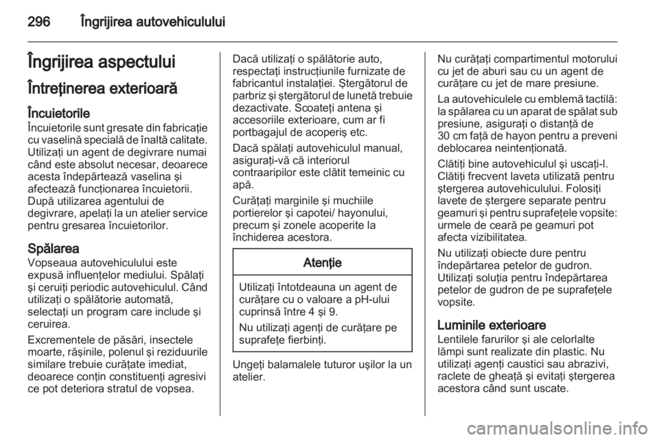 OPEL ASTRA J 2013.5  Manual de utilizare (in Romanian) 