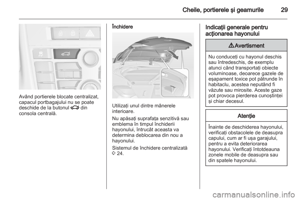OPEL ASTRA J 2013.5  Manual de utilizare (in Romanian) 