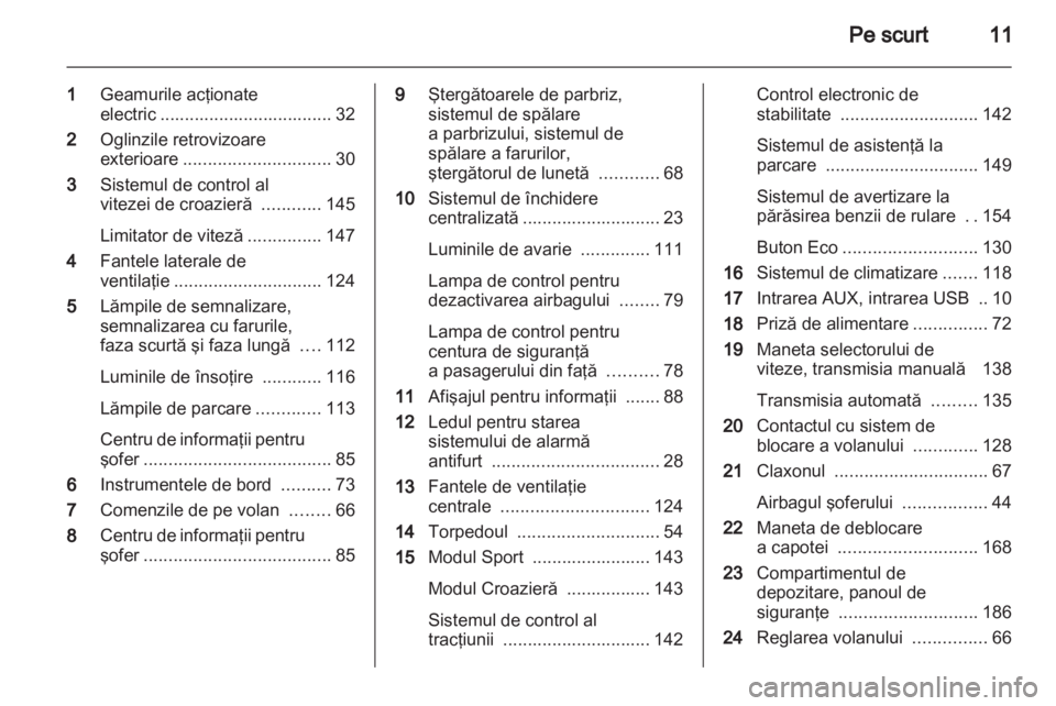 OPEL ASTRA J GTC 2012  Manual de utilizare (in Romanian) 
