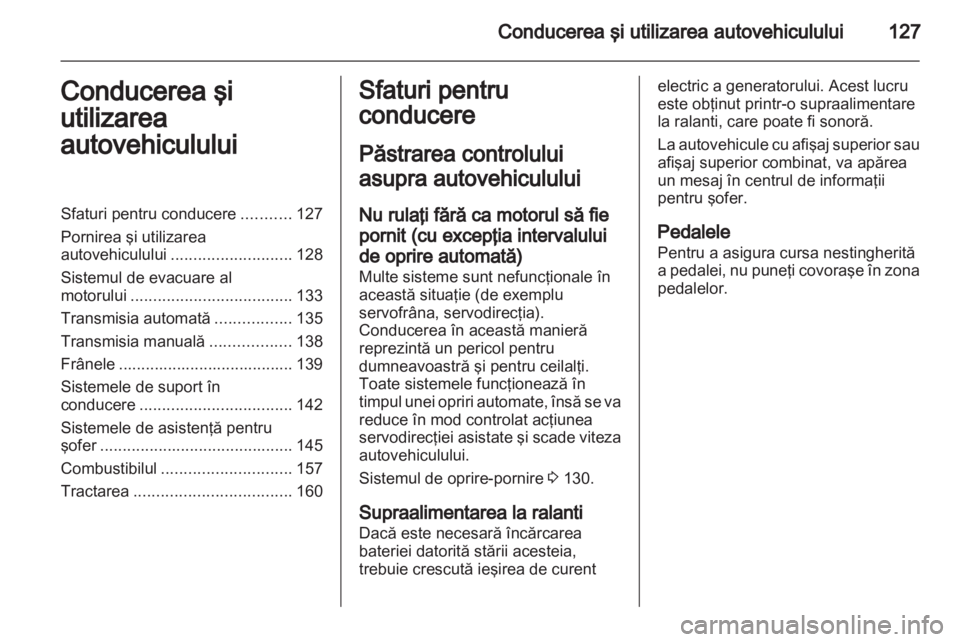 OPEL ASTRA J GTC 2012  Manual de utilizare (in Romanian) 