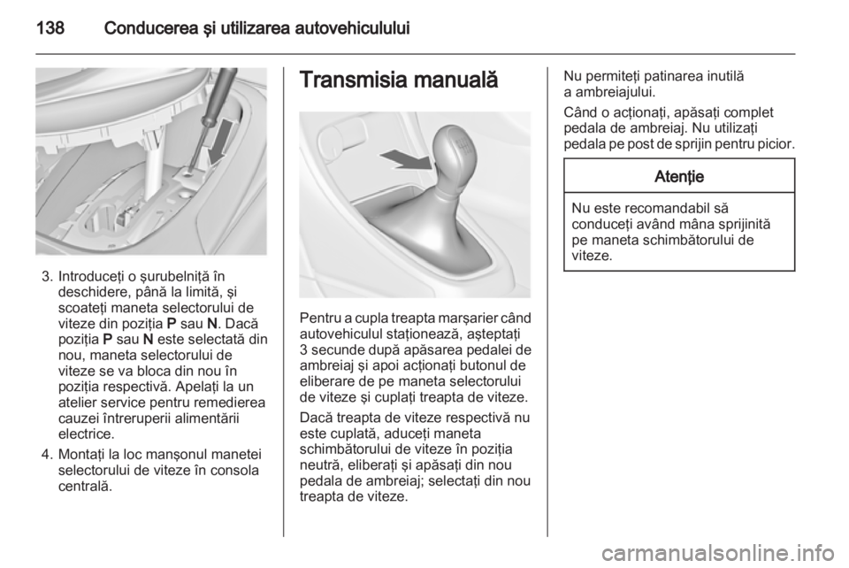 OPEL ASTRA J GTC 2012  Manual de utilizare (in Romanian) 