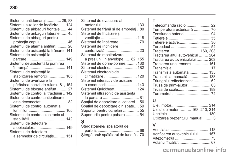 OPEL ASTRA J GTC 2012  Manual de utilizare (in Romanian) 