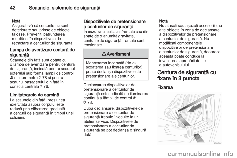 OPEL ASTRA J GTC 2012  Manual de utilizare (in Romanian) 