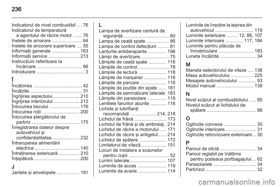 OPEL ASTRA J GTC 2012.5  Manual de utilizare (in Romanian) 