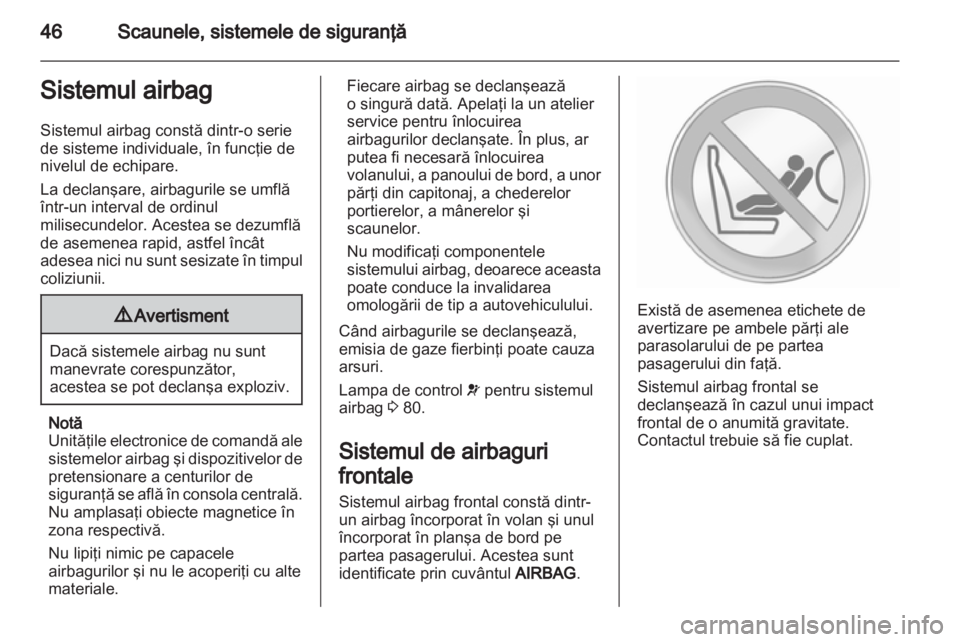OPEL ASTRA J GTC 2012.5  Manual de utilizare (in Romanian) 