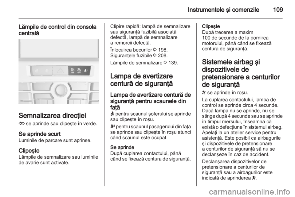 OPEL ASTRA J HB5 & ST 2012  Manual de utilizare (in Romanian) 