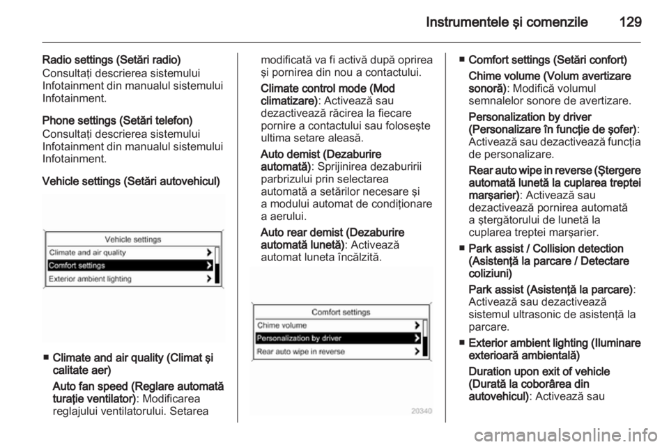 OPEL ASTRA J HB5 & ST 2012  Manual de utilizare (in Romanian) 