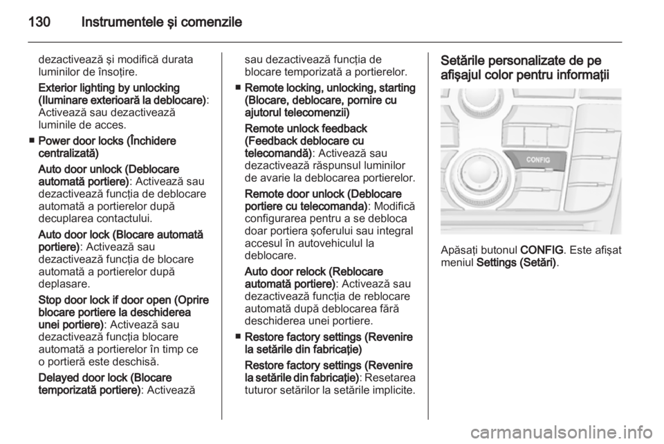 OPEL ASTRA J HB5 & ST 2012  Manual de utilizare (in Romanian) 