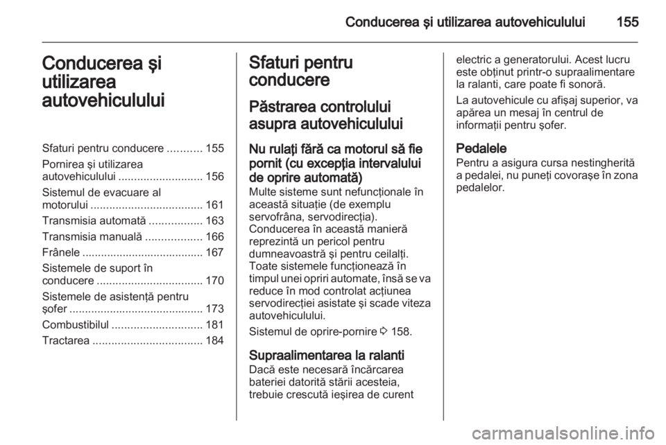 OPEL ASTRA J HB5 & ST 2012  Manual de utilizare (in Romanian) 