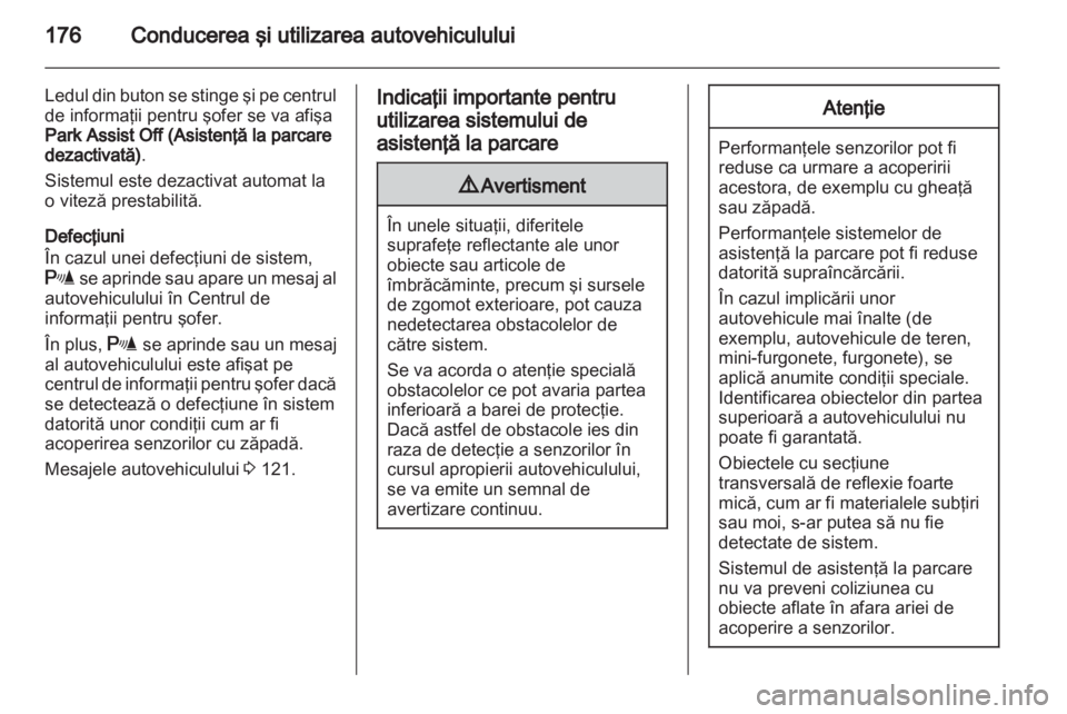 OPEL ASTRA J HB5 & ST 2012  Manual de utilizare (in Romanian) 
