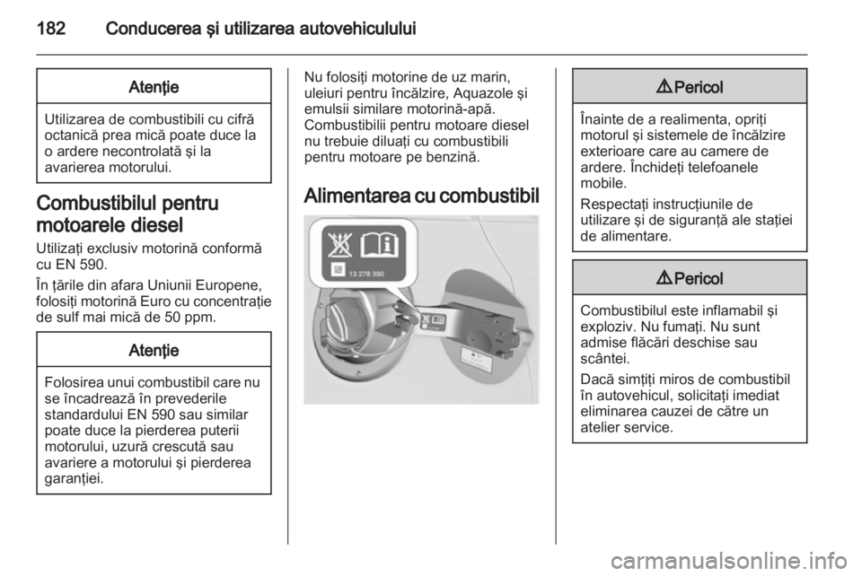 OPEL ASTRA J HB5 & ST 2012  Manual de utilizare (in Romanian) 