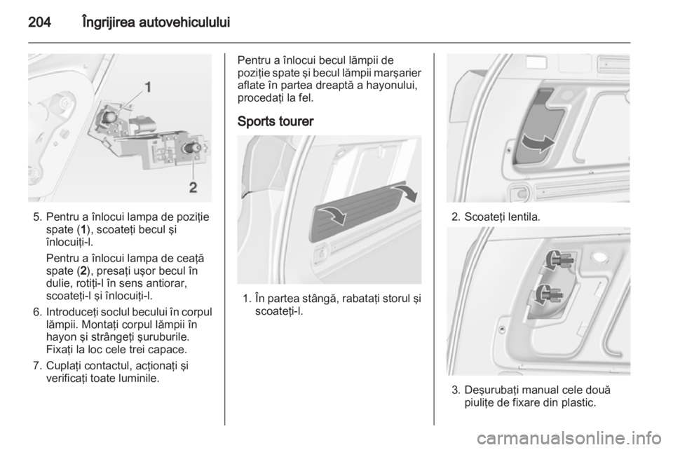OPEL ASTRA J HB5 & ST 2012  Manual de utilizare (in Romanian) 
