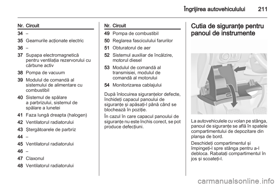 OPEL ASTRA J HB5 & ST 2012  Manual de utilizare (in Romanian) 