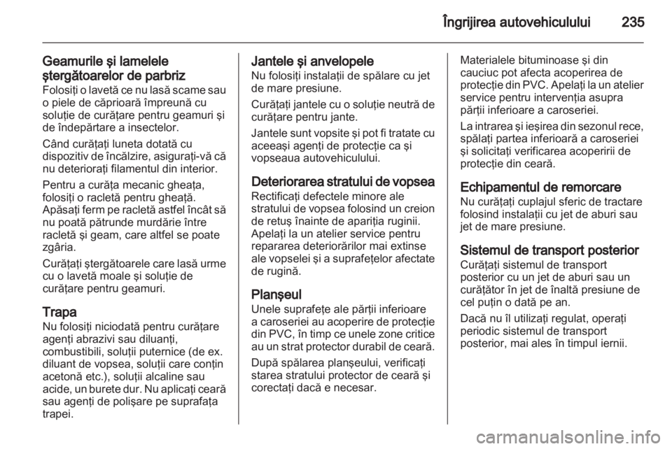 OPEL ASTRA J HB5 & ST 2012  Manual de utilizare (in Romanian) 