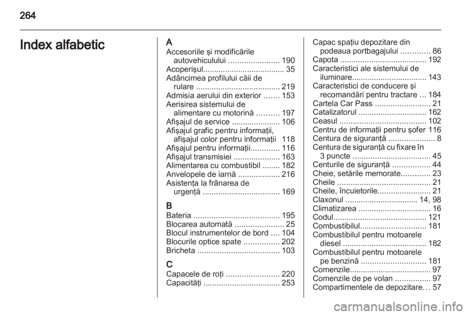 OPEL ASTRA J HB5 & ST 2012  Manual de utilizare (in Romanian) 