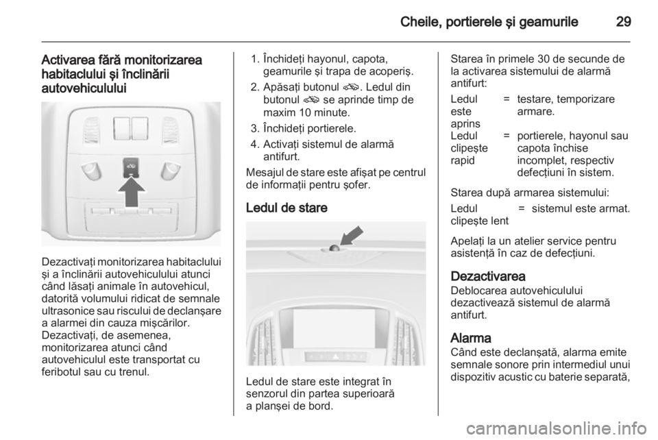 OPEL ASTRA J HB5 & ST 2012  Manual de utilizare (in Romanian) 