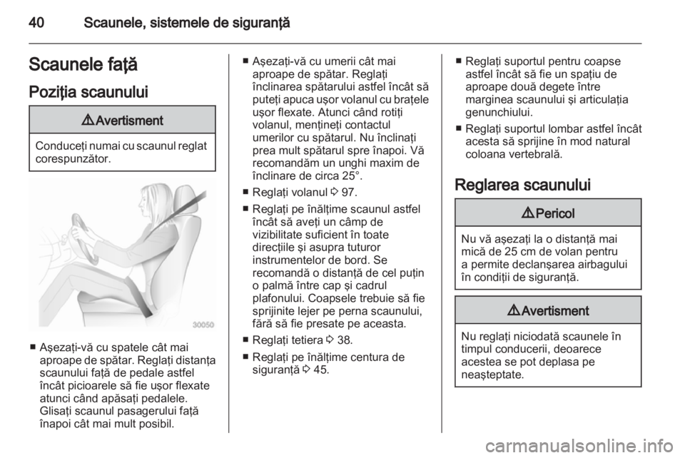 OPEL ASTRA J HB5 & ST 2012  Manual de utilizare (in Romanian) 