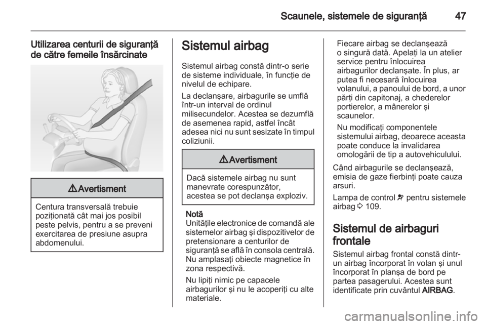 OPEL ASTRA J HB5 & ST 2012  Manual de utilizare (in Romanian) 