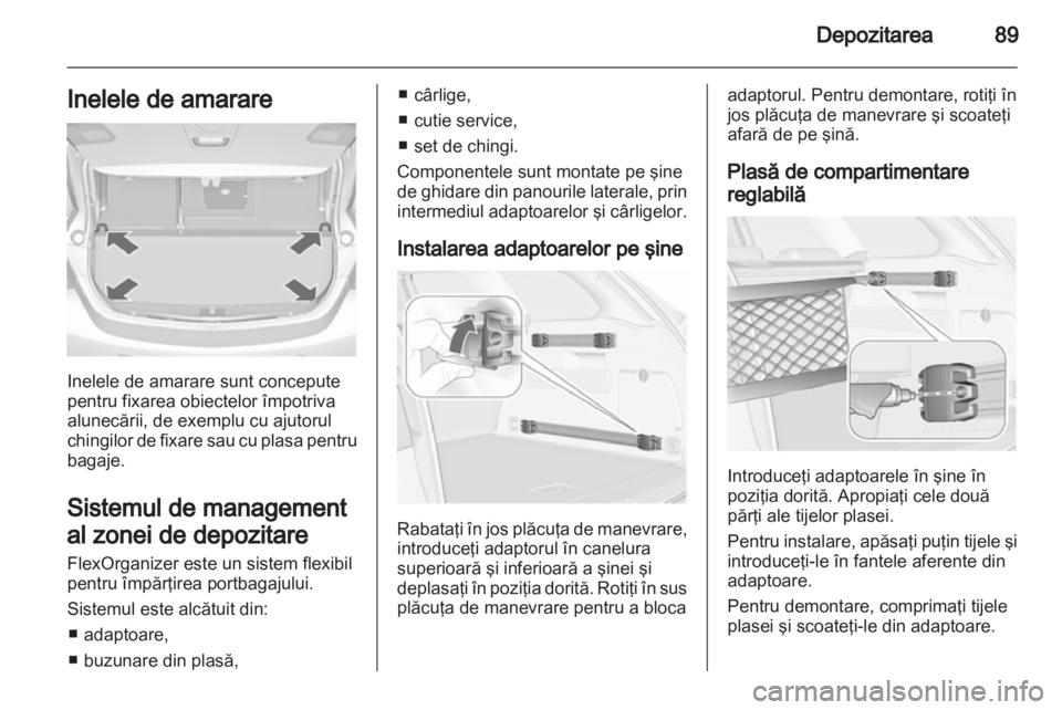 OPEL ASTRA J HB5 & ST 2012  Manual de utilizare (in Romanian) 