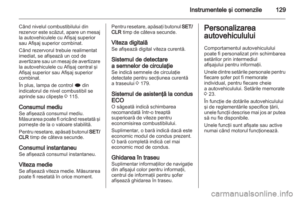 OPEL ASTRA J HB5 & ST 2012.5  Manual de utilizare (in Romanian) 