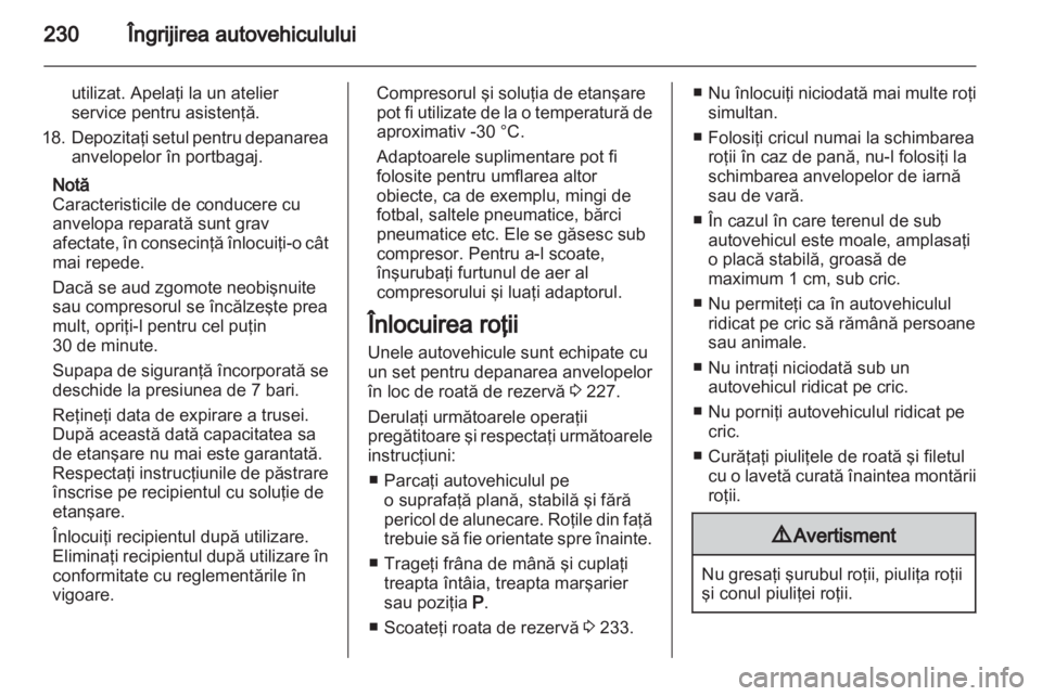 OPEL ASTRA J HB5 & ST 2012.5  Manual de utilizare (in Romanian) 