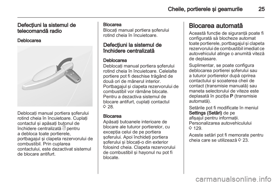 OPEL ASTRA J HB5 & ST 2012.5  Manual de utilizare (in Romanian) 