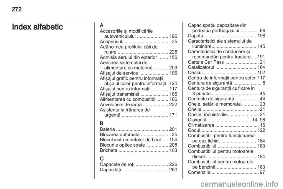 OPEL ASTRA J HB5 & ST 2012.5  Manual de utilizare (in Romanian) 