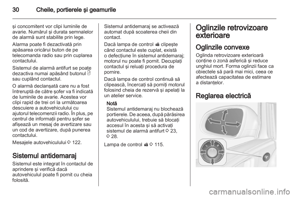 OPEL ASTRA J HB5 & ST 2012.5  Manual de utilizare (in Romanian) 