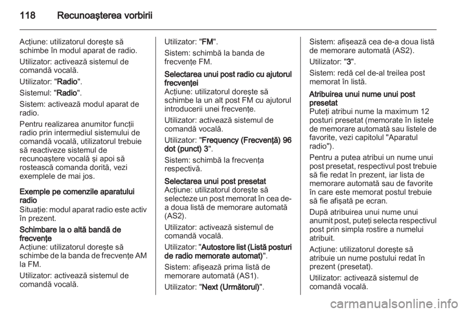 OPEL CASCADA 2013.5  Manual pentru sistemul Infotainment (in Romanian) 