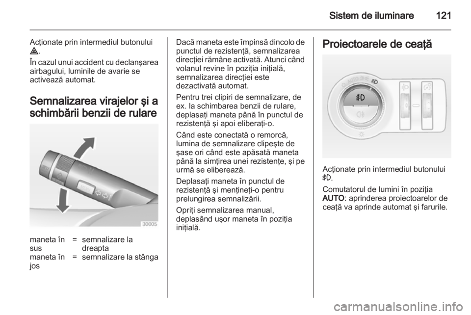 OPEL CASCADA 2013.5  Manual de utilizare (in Romanian) 