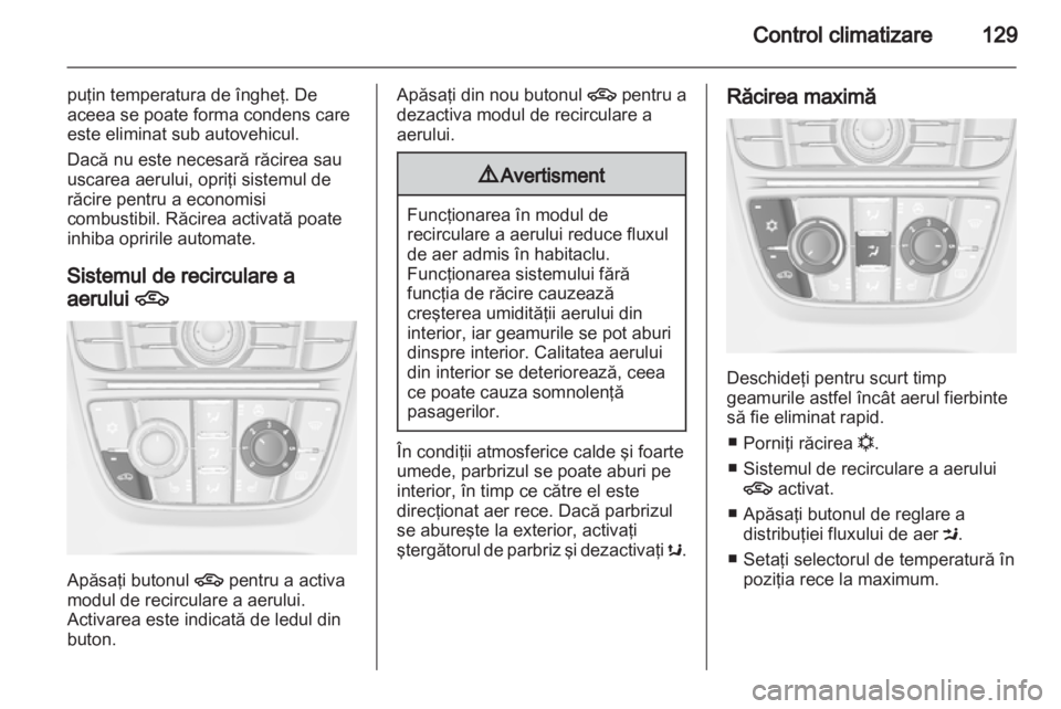 OPEL CASCADA 2013.5  Manual de utilizare (in Romanian) 