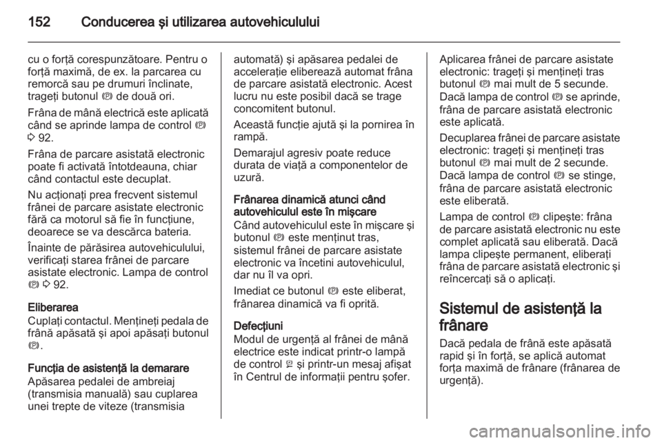 OPEL CASCADA 2013.5  Manual de utilizare (in Romanian) 