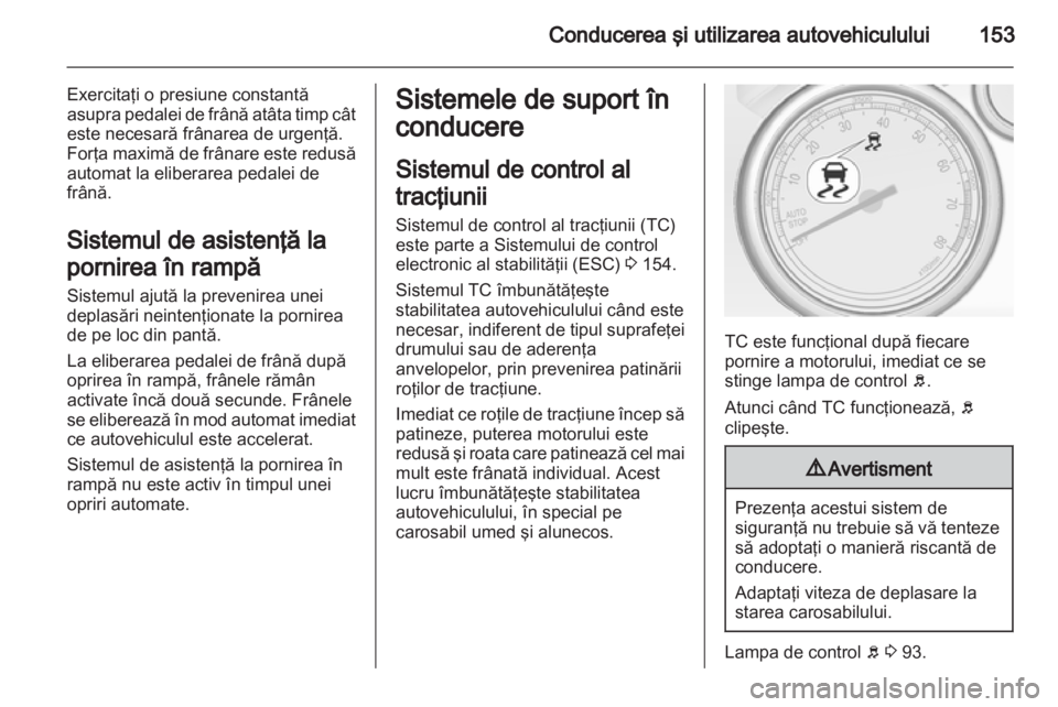 OPEL CASCADA 2013.5  Manual de utilizare (in Romanian) 