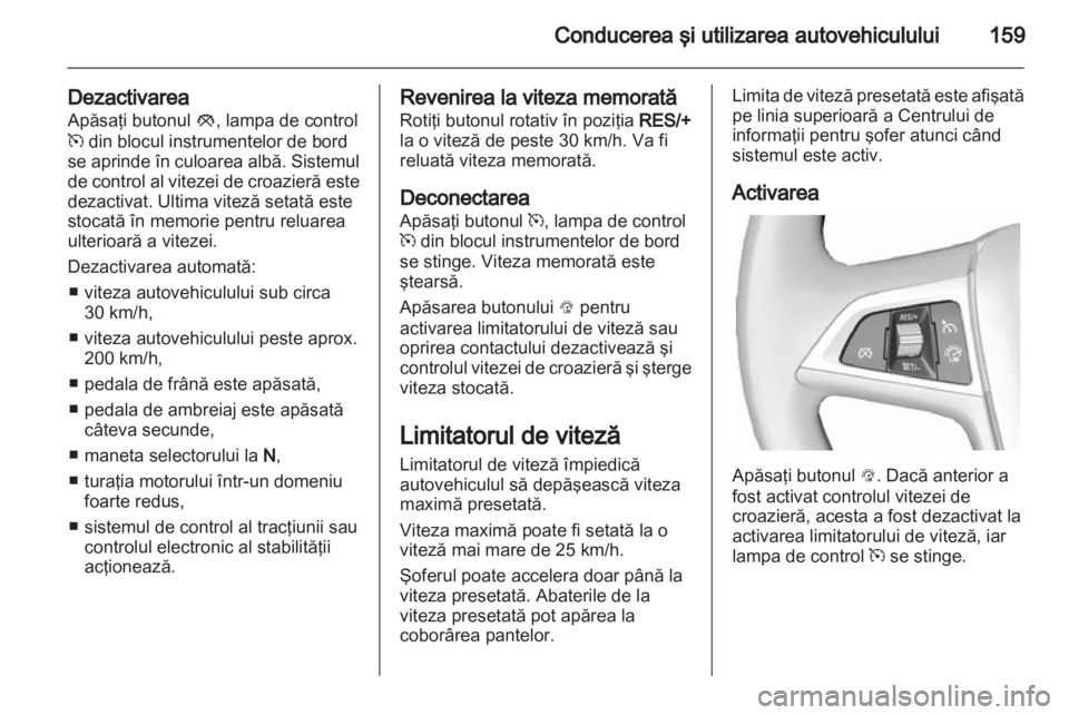 OPEL CASCADA 2013.5  Manual de utilizare (in Romanian) 