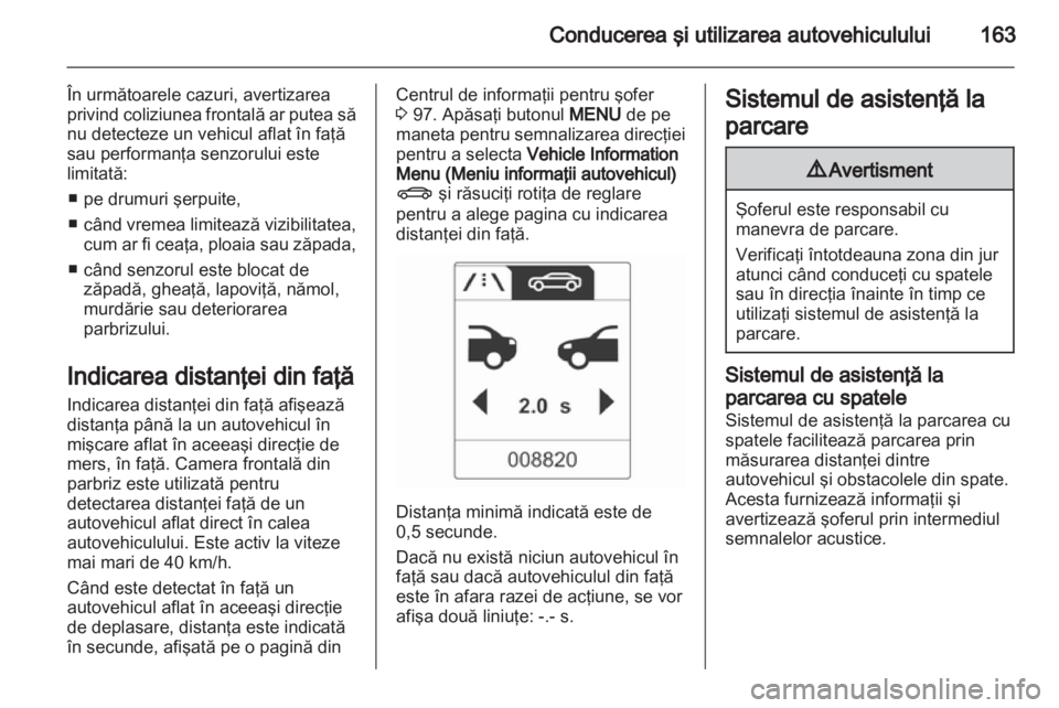 OPEL CASCADA 2013.5  Manual de utilizare (in Romanian) 