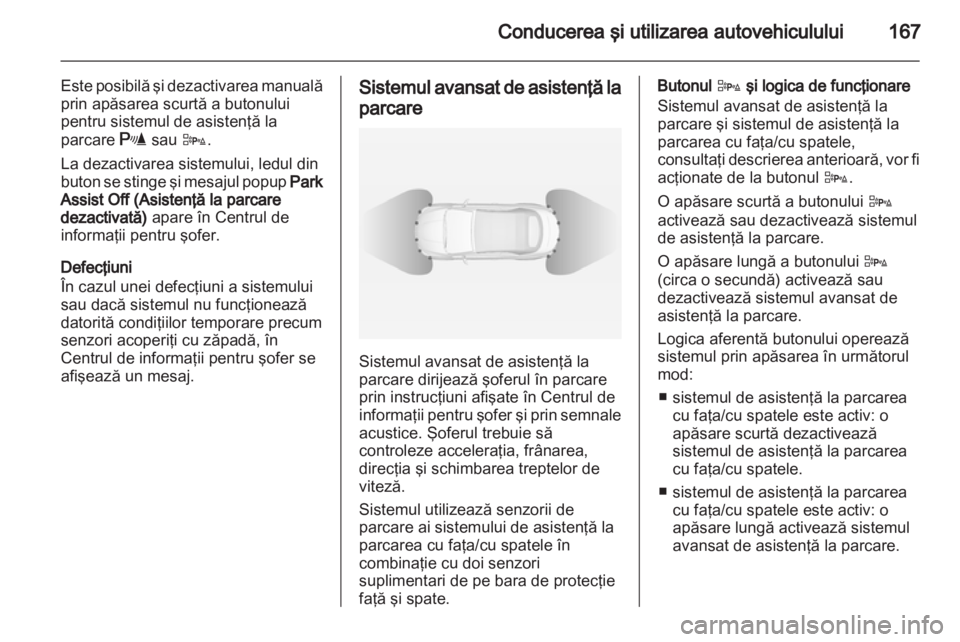 OPEL CASCADA 2013.5  Manual de utilizare (in Romanian) 