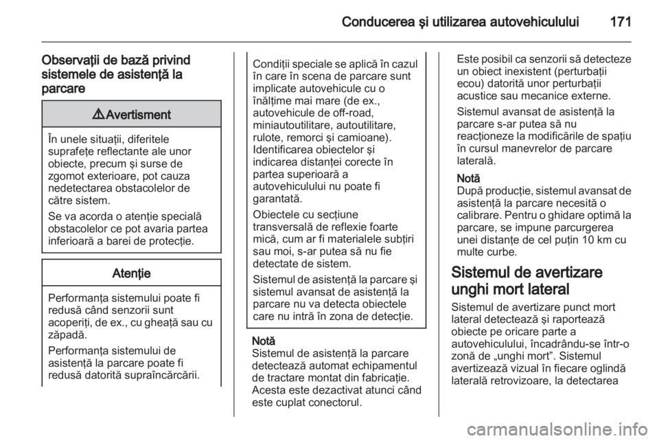 OPEL CASCADA 2013.5  Manual de utilizare (in Romanian) 
