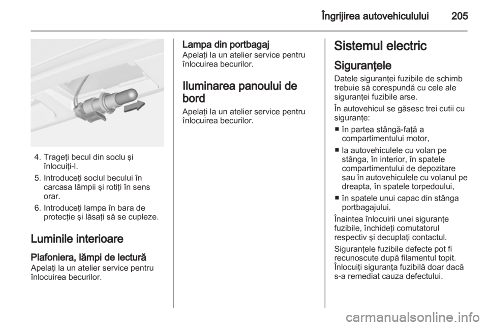 OPEL CASCADA 2013.5  Manual de utilizare (in Romanian) 
