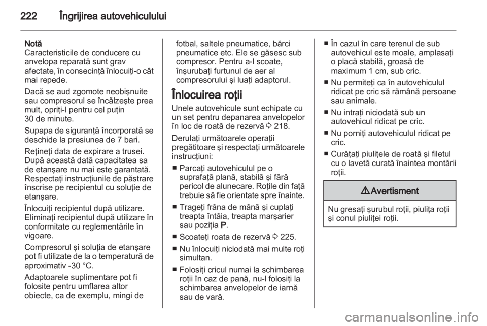 OPEL CASCADA 2013.5  Manual de utilizare (in Romanian) 