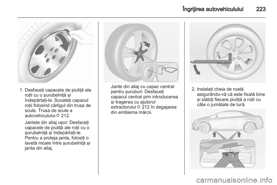 OPEL CASCADA 2013.5  Manual de utilizare (in Romanian) 