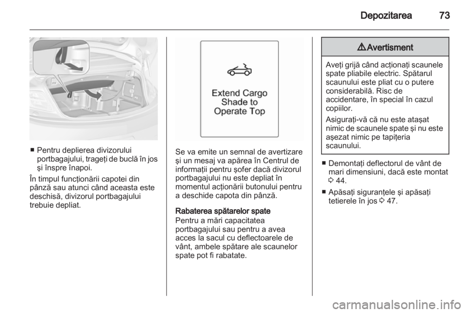 OPEL CASCADA 2013.5  Manual de utilizare (in Romanian) 