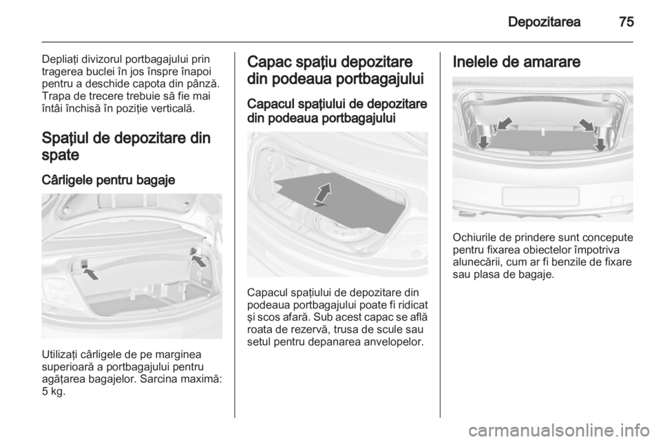 OPEL CASCADA 2013.5  Manual de utilizare (in Romanian) 