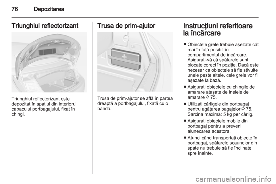OPEL CASCADA 2013.5  Manual de utilizare (in Romanian) 